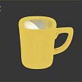 Red Nescafe Brand Mug With Logo For Essential Daily Life Use