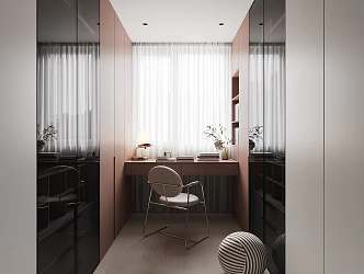 Modern Cloakroom 3d model