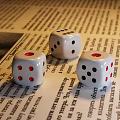 Modern Dice 3d model