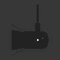 Modern Black Furniture Spotlight With Adjustable Shade Stand And Round Reflective Head