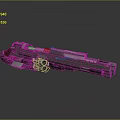 Science Fiction Firearms Next Generation Firearms Science Fiction Game Gun Game Firearms Game Gun Concept Gun Laser Gun 3d model