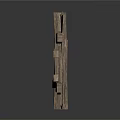 Rustic Wooden Fence Components With Different Styles For Outdoor Garden