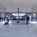 Second China International Supply Chain Expo Venue With Modern Architecture And Square