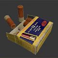 Bullets Pistol Bullets Rifle Bullets Machine Gun Bullets Ammunition Bullet Box Bullets Shooting Bullets 3d model