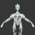 Futuristic Clothing With Intricate Patterns And Unique Structural Design Tech Inspired Dark Gray Outfit