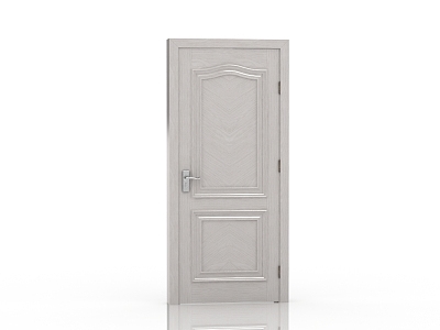 New Chinese Wooden Door 3d model