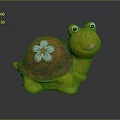 Turtle Cartoon Turtle Snapping Turtle Chickbill Turtle Reptile Cold Blooded Animal Reptile Class 3d model