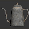 Copper Kettle Copper Kettle Kettle Kettle Teapot Old Kettle Kettle Realistic 3d model