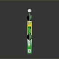 Green Yellow Toothpaste Tubes With Unfolded Packaging Box And Teeth Design For Daily Living Essentials