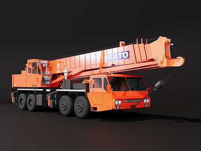 Crane truck crane 3d model