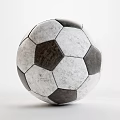 Classic Black and White Soccer Ball Essential Sports Equipment for Training Matches