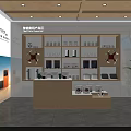 Vivo 5G Series Mobile Phone Showroom With Display Counters And Digital Screens