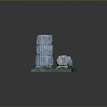 Columns Stone Columns Stone Columns Old Columns Roman Columns Roman Columns Classical Columns Greek Columns 3d model