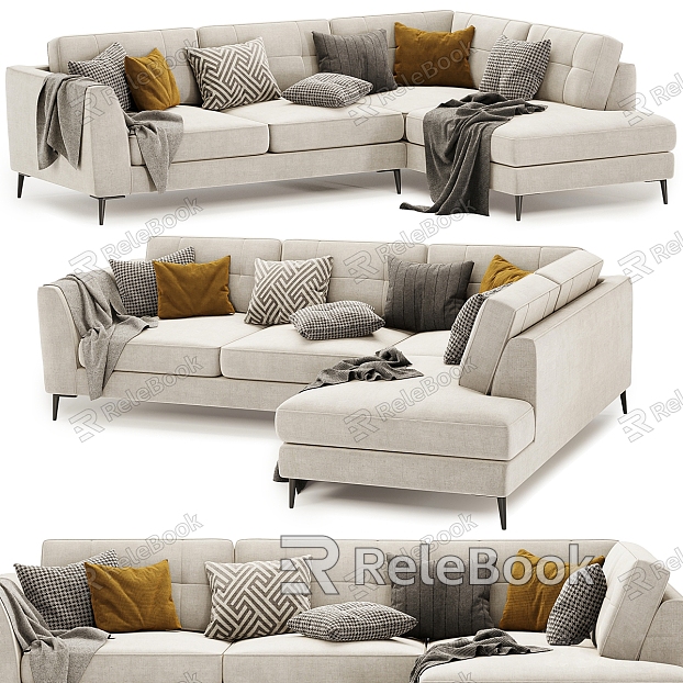 London Multiplayer Sofa model