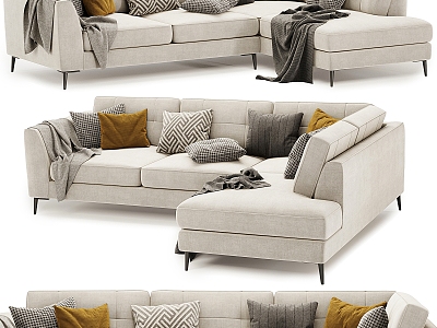 London Multiplayer Sofa model