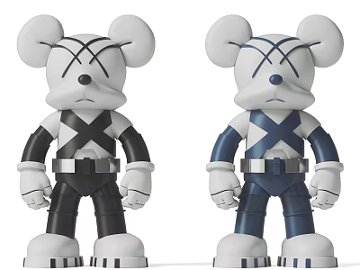 Mickey Mouse Ornaments Trendy Play Ornaments Toy Doll 3d model
