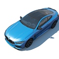 BMW M8 2022 BMW Coupe 3d model