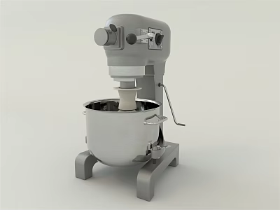 Stainless Steel Stand Mixer Kitchen Appliance For Baking And Cooking Needs 3d model