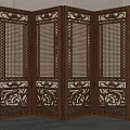 Screen partition 3d model