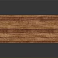 Wooden Table With Solid Wood Rectangular Top And Sturdy Legs Design