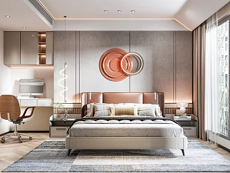 Modern Bedroom 3d model