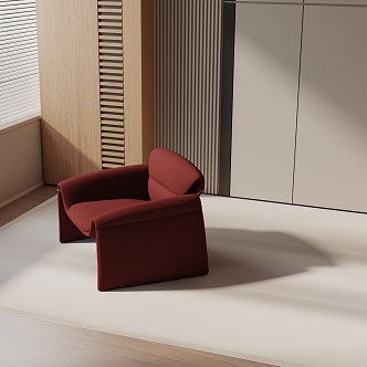 modern leisure chair 3d model