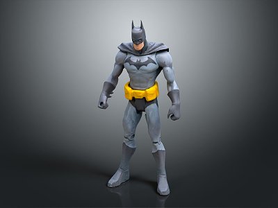 Batman Wyman Heroes Cartoon Batman Anime Batman Anime Batman Animated Characters 3d model