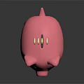 Pink Piggy Bank With Gold Coins Falling Above Its Surface