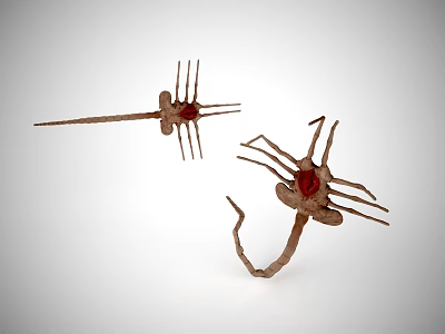 Modern Monster Foreign Body 3d model