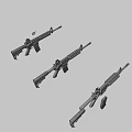 Weapons Assault Rifle 3d model