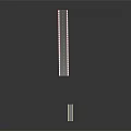Car Moving On Road With Red White Stripes And Yellow Black Speed Bump