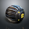 Sci-fi Capsule Space Capsule Hibernation Capsule Freezing Capsule Rest Capsule Rest Capsule 3d model