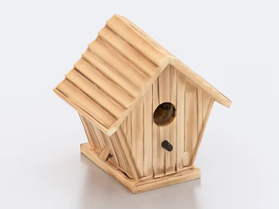 Bird House Bird Cage Bird's Nest Bird's Nest 3d model
