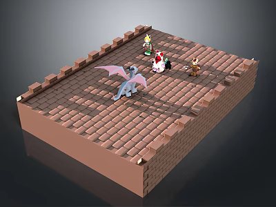 Game Environment Game Scene Fairy Tale Scene Fairy Tale Magic Scene Magic Item Fantasy Scene 3d model