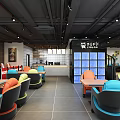 Modern Internet Cafe Game Internet Cafe 3d model