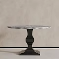 015 dining table medieval dining table 3d model