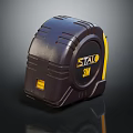 STALO 3M Tape Measure With Durable Black And Yellow Design For Hardware Tools