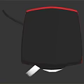 Baltra Electric Red And Black Coffee Maker With White Mug Red Pattern
