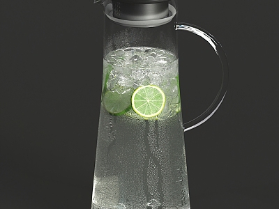 Drink Lemonade 3d model