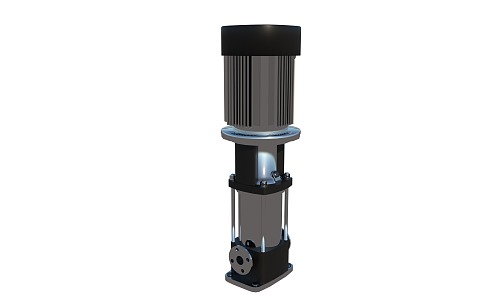 stainless steel centrifugal pump 3d model