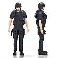 Police Special Service Police Special Police Armed Police 3d model