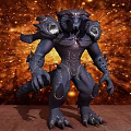 Modern game character Diablo character 3d model