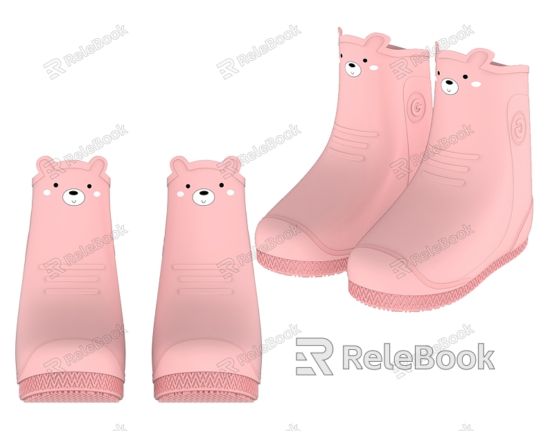 Modern Rain Boots Children Rain Boots model