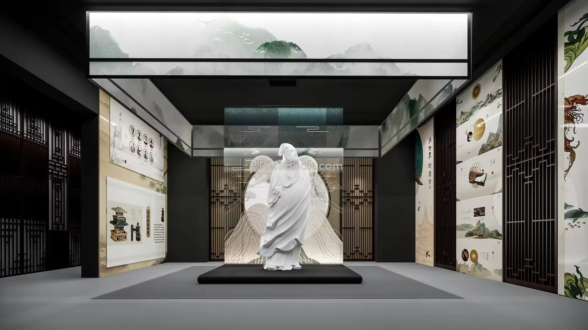 Inside the Modern Museum 3d model
