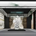 Inside the Modern Museum 3d model