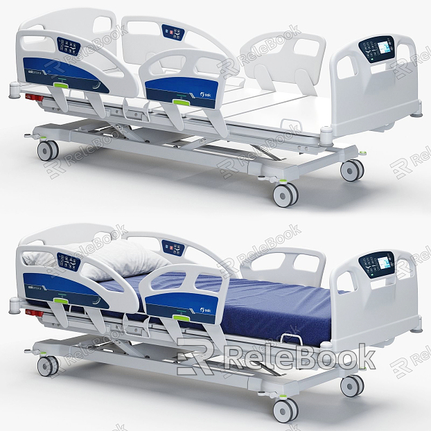 Modern sickbed hospital push bed sickbed model