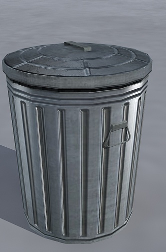 trash can 3d model