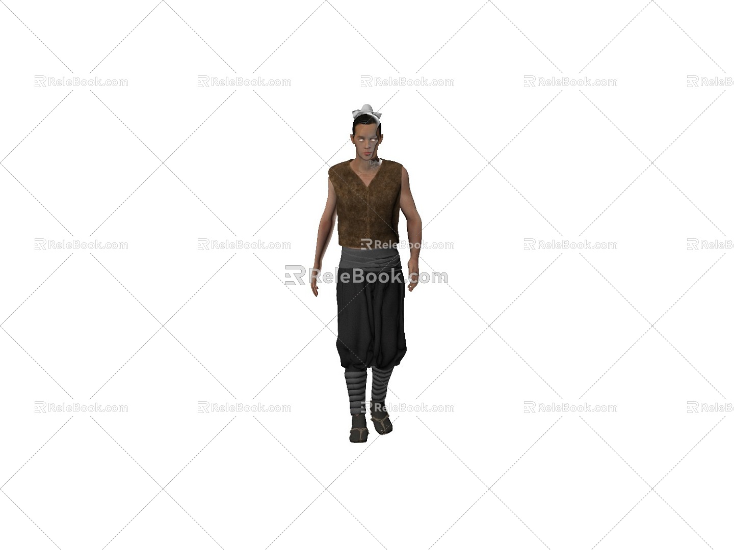 ancient coolies ancient laborers ancient people ancient villagers ancient farmers farmers coolies 3d model