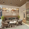 Tobacco and Liquor Shop Interior Featuring Shelves With Various Liquor Bottles And Tobacco Items