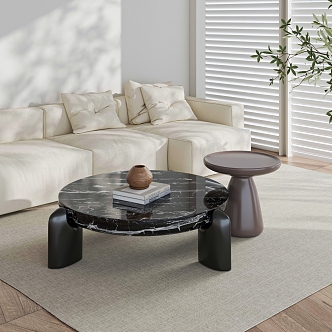 Modern coffee table 3d model